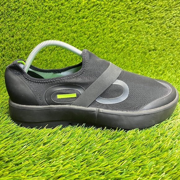 Oofos Oomg Fibre Low Mens Size 10.5 Black Outdoor Walking Slip On Shoes Sneakers main image 7